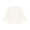 Witte t-shirt met giraf - T-shirt long sleeves creme 